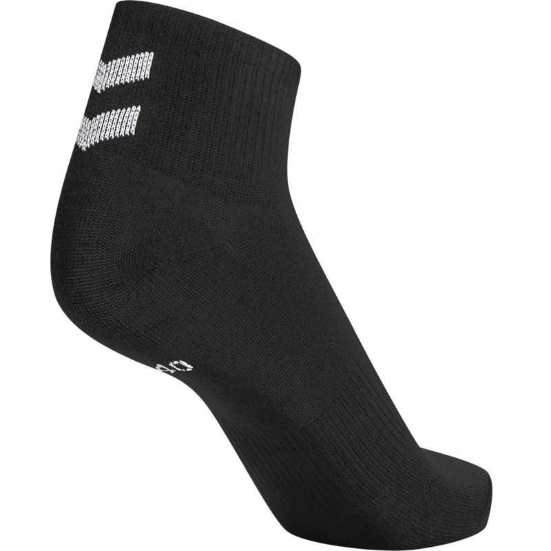 Pánské Ponožky Hummel Chevron 6-pack Mid Cuts Černé | 856259-472