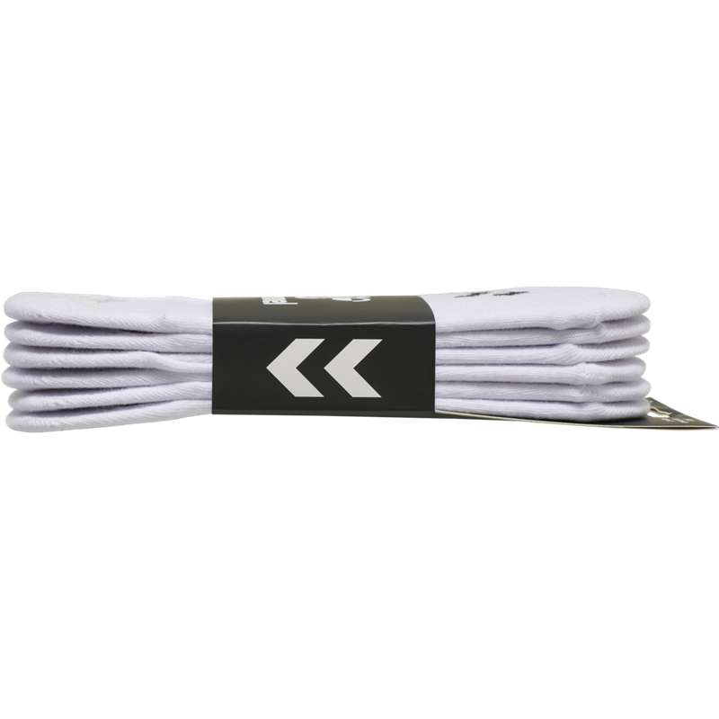 Pánské Ponožky Hummel Chevron 6-pack No Shows Bílé | 543060-301