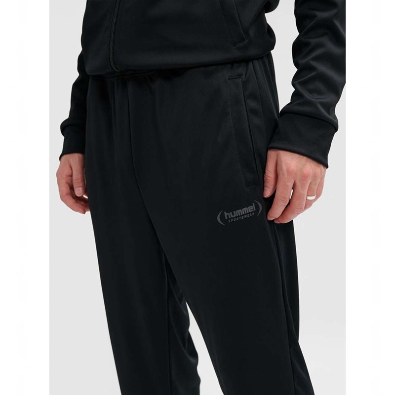 Pánské Sportovní Oblečení Hummel Felix Poly Tracksuit Černé | 030062-193