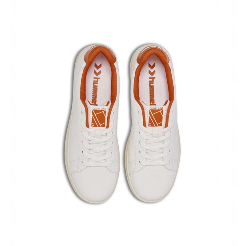 Pánské Tenisky Hummel Court Line Lz Bílé | 753359-002