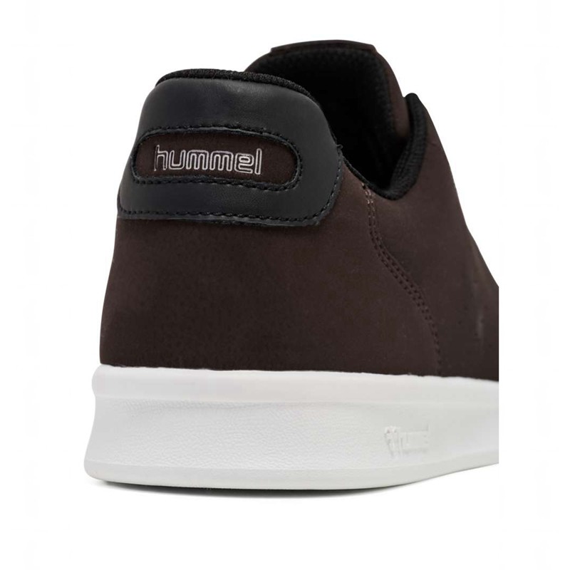 Pánské Tenisky Hummel Court Line Wt Čokolády | 321400-754