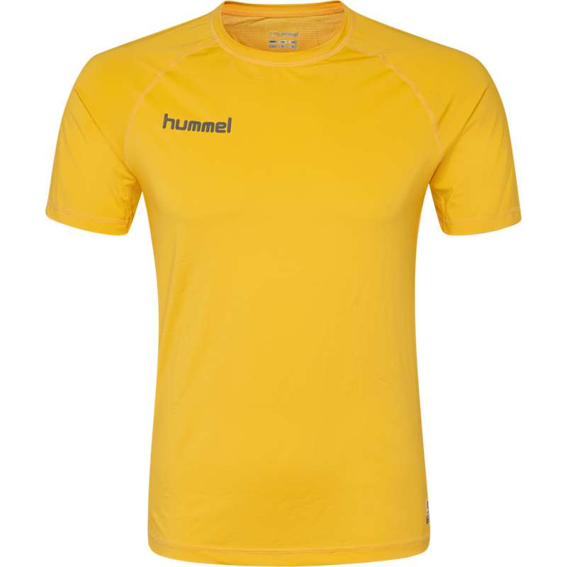 Pánské Tenisky Hummel First Performance Jersey S/S Žluté | 207530-785