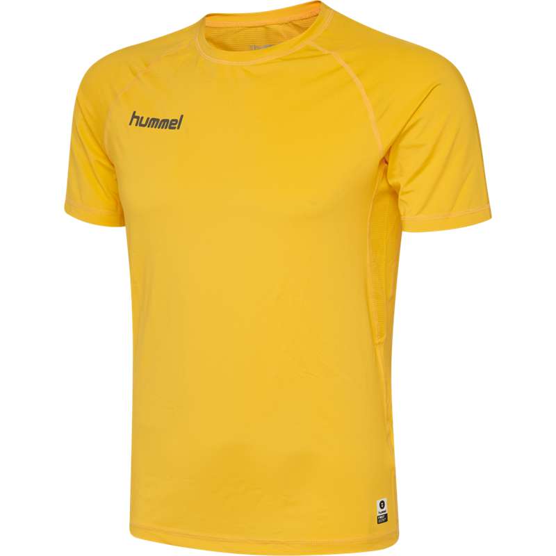 Pánské Tenisky Hummel First Performance Jersey S/S Žluté | 207530-785