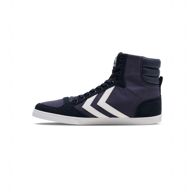 Pánské Tenisky Hummel Hummel Slimmer Stadil High Černé | 373080-166