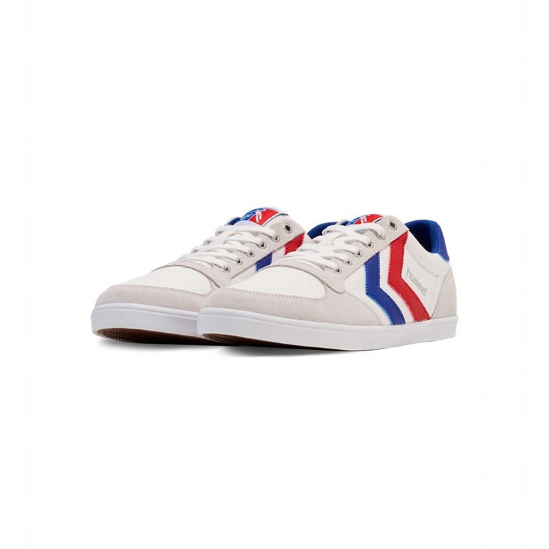 Pánské Tenisky Hummel Hummel Slimmer Stadil Low Bílé | 994016-982