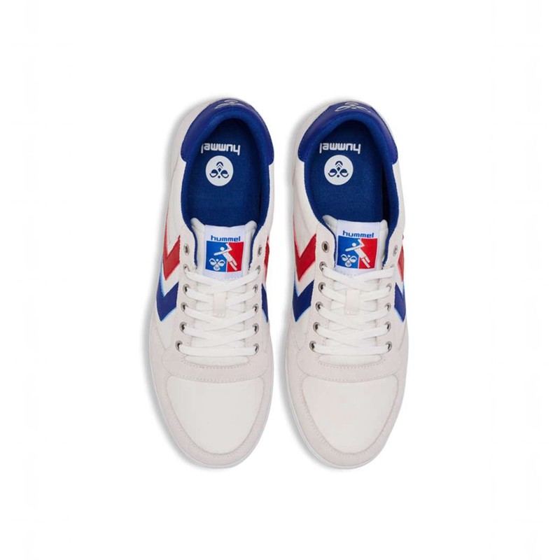 Pánské Tenisky Hummel Hummel Slimmer Stadil Low Bílé | 994016-982