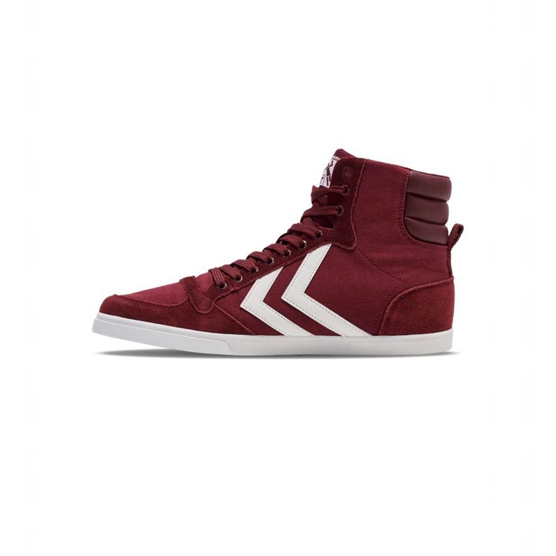 Pánské Tenisky Hummel Hummel Slimmer Stadil High Červené | 904805-817