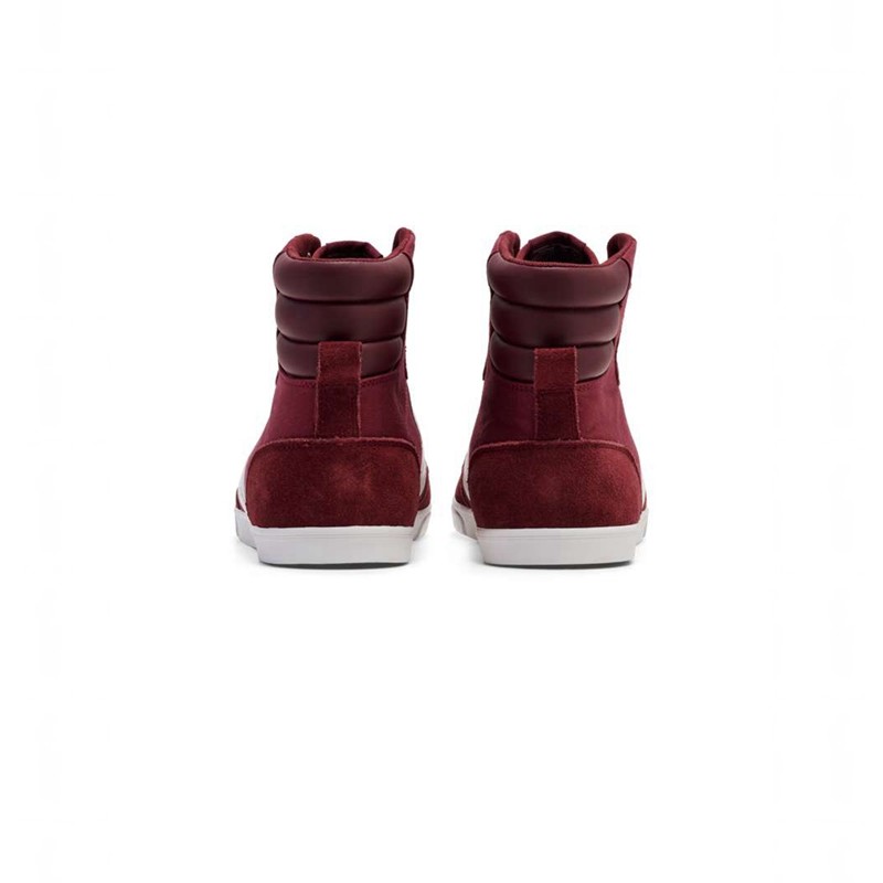 Pánské Tenisky Hummel Hummel Slimmer Stadil High Červené | 904805-817