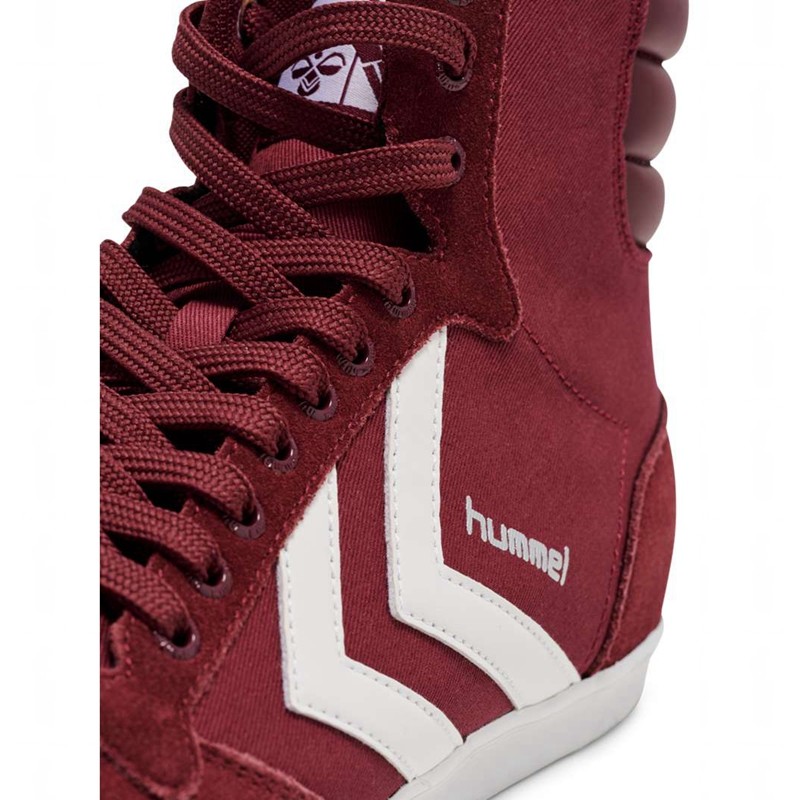 Pánské Tenisky Hummel Hummel Slimmer Stadil High Červené | 904805-817