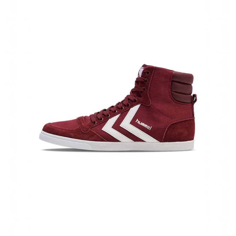 Pánské Tenisky Hummel Hummel Slimmer Stadil High Červené | 904805-817