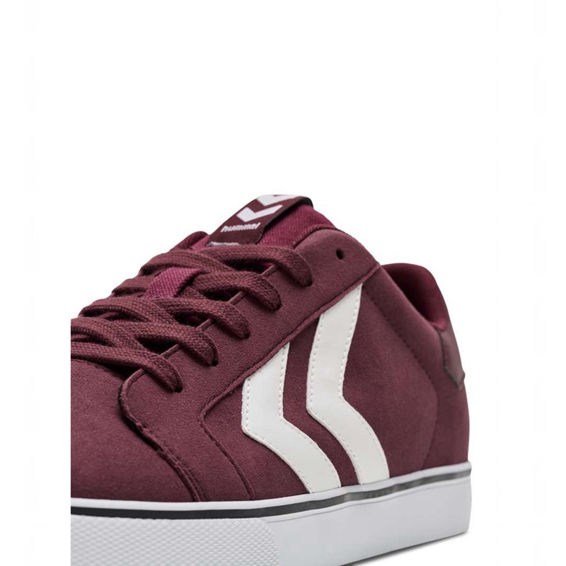 Pánské Tenisky Hummel Leisure Lx-e Vínové | 243691-394
