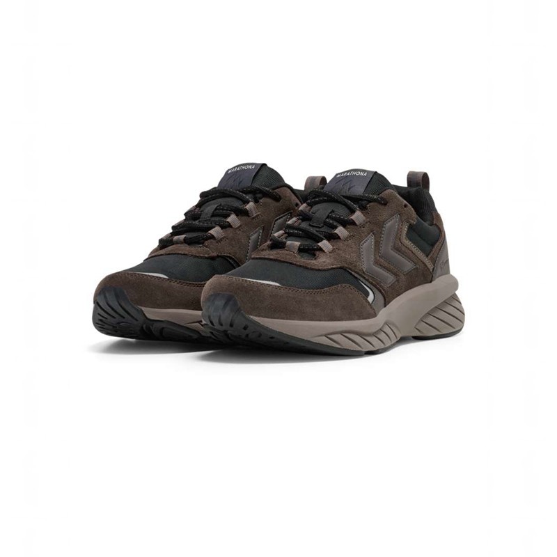 Pánské Tenisky Hummel Marathona Reach Lx Wt Černé | 381472-563