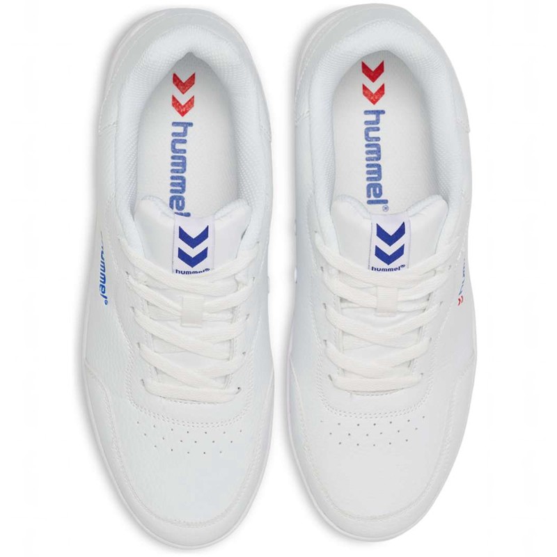 Pánské Tenisky Hummel Match Point Bílé | 547237-046