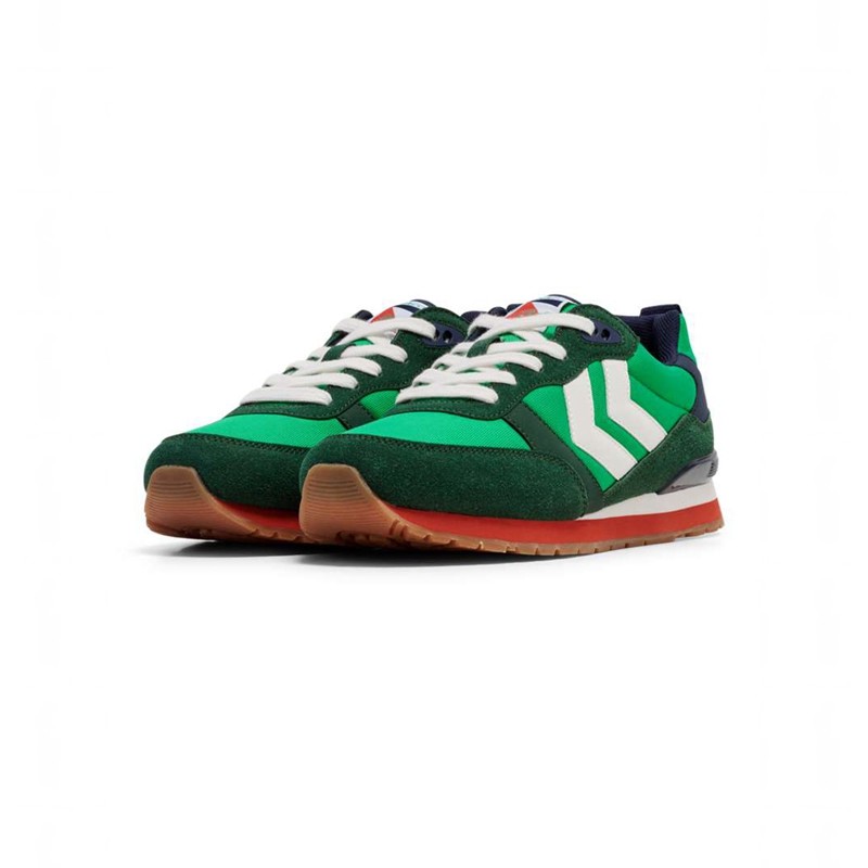 Pánské Tenisky Hummel Monaco 86 Ns Zelene | 378389-632