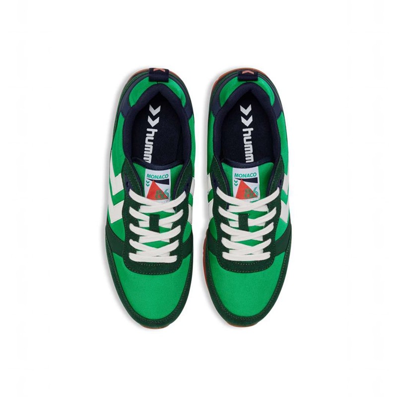 Pánské Tenisky Hummel Monaco 86 Ns Zelene | 378389-632