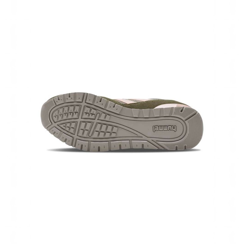 Pánské Tenisky Hummel Monaco 86 Olivy Zelené | 703951-454