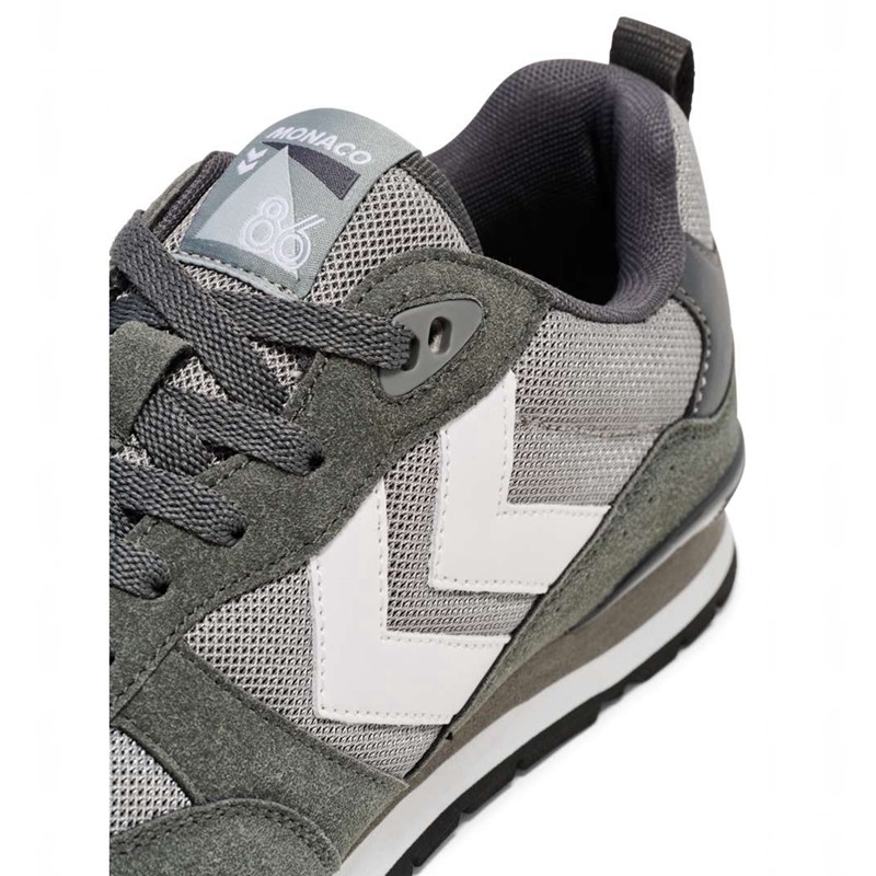 Pánské Tenisky Hummel Monaco 86 Šedé | 703910-330