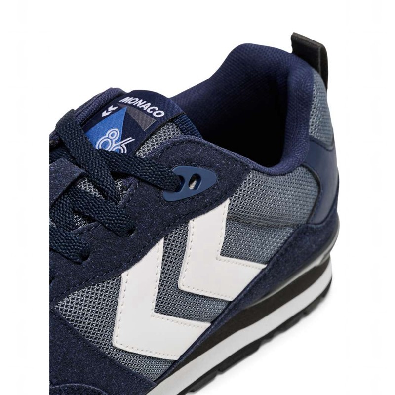 Pánské Tenisky Hummel Monaco 86 Černé | 215629-961