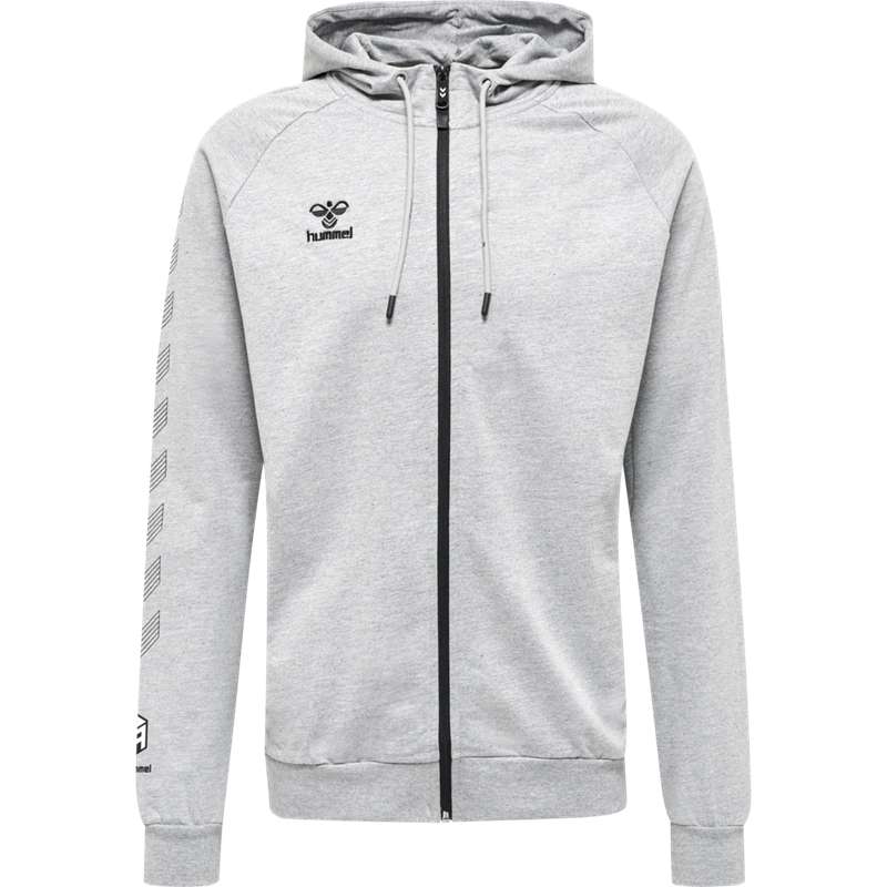 Pánské Tenisky Hummel Move Grid Cotton Zip Šedé | 740948-497