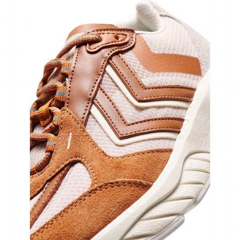 Pánské Tenisky Hummel Reach Lx 6000 Hnědé | 868905-351