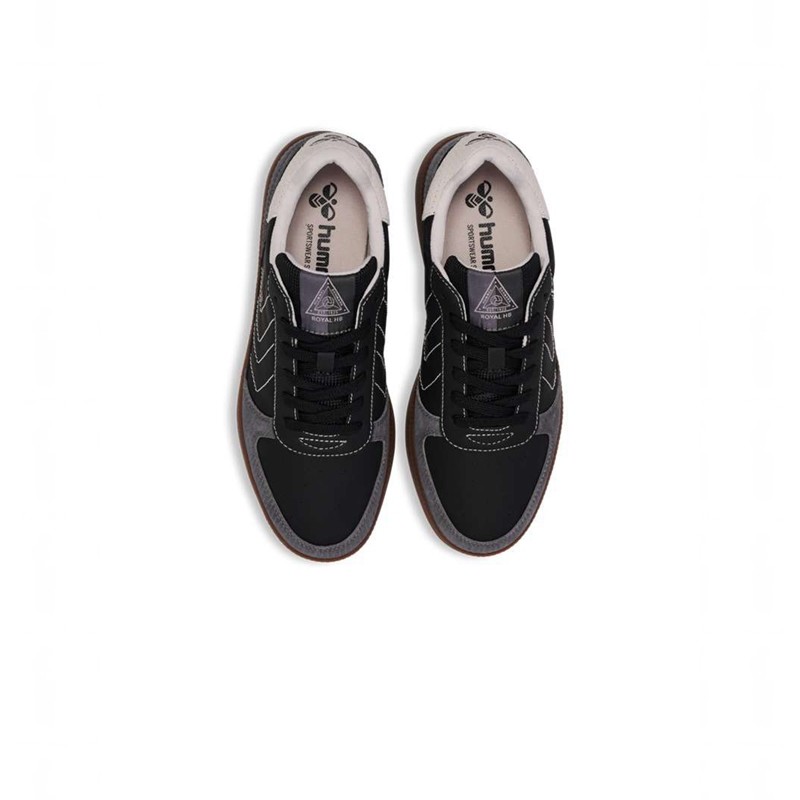 Pánské Tenisky Hummel Royal Hb Em Šedé | 988255-127