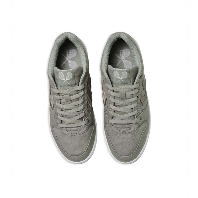 Pánské Tenisky Hummel St. Power Play Canvas Šedé | 149893-271