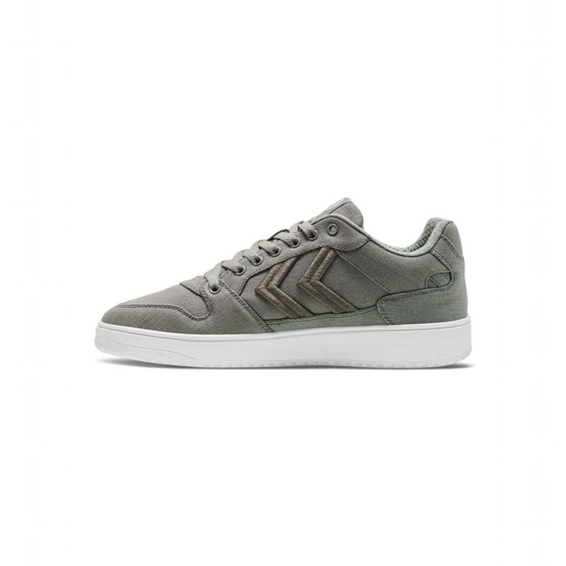 Pánské Tenisky Hummel St. Power Play Canvas Šedé | 149893-271