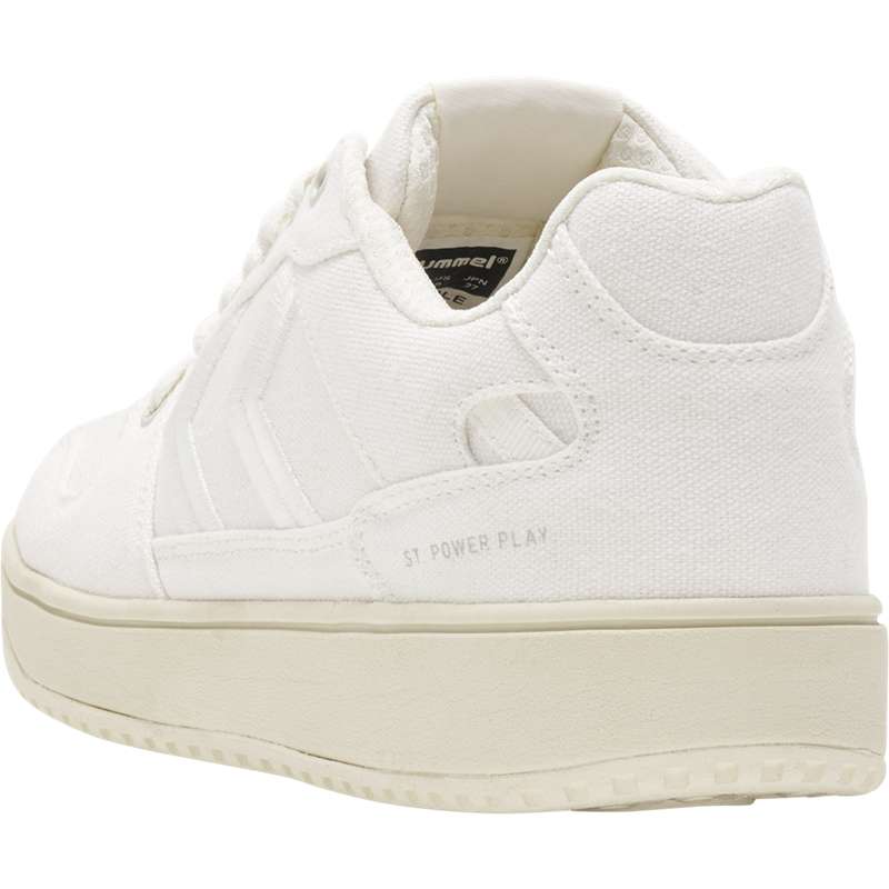 Pánské Tenisky Hummel St. Power Play Canvas Bílé | 170500-789