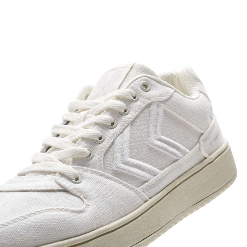 Pánské Tenisky Hummel St. Power Play Canvas Bílé | 170500-789