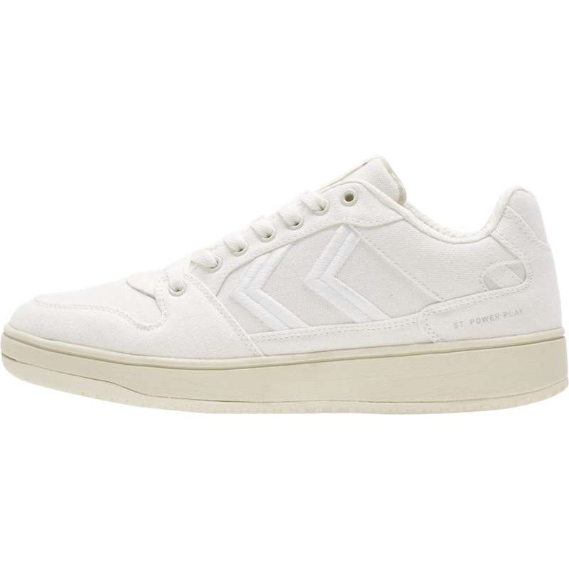 Pánské Tenisky Hummel St. Power Play Canvas Bílé | 170500-789