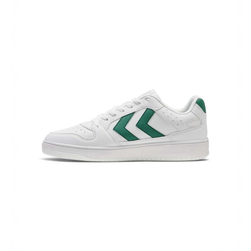 Pánské Tenisky Hummel St. Power Play Cl Bílé | 599220-026