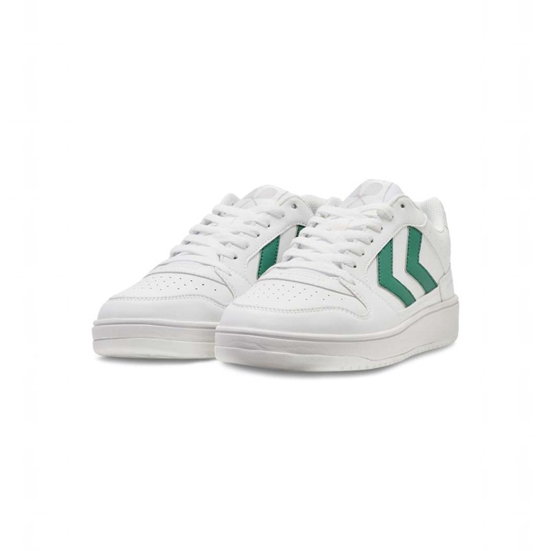 Pánské Tenisky Hummel St. Power Play Cl Bílé | 599220-026