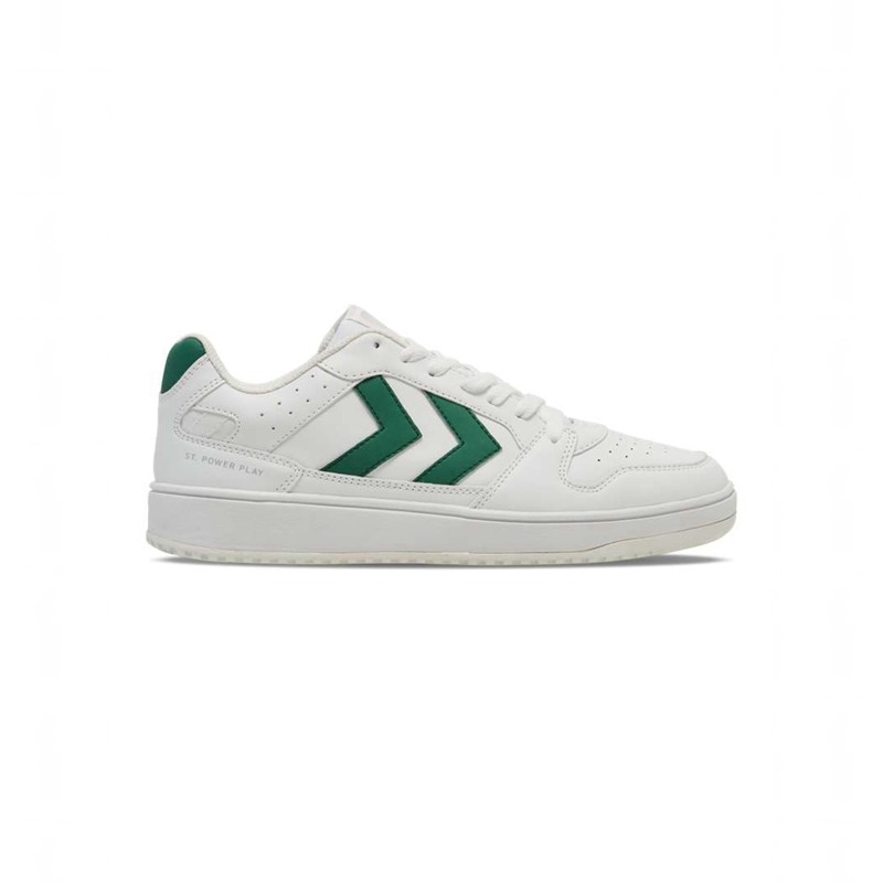 Pánské Tenisky Hummel St. Power Play Cl Bílé | 599220-026