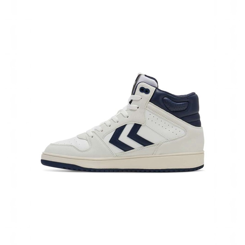 Pánské Tenisky Hummel St. Power Play Mid Rtm Bílé | 462431-607