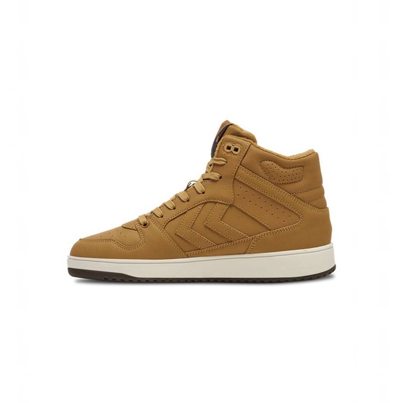 Pánské Tenisky Hummel St. Power Play Mid Winter Hnědé | 322143-001