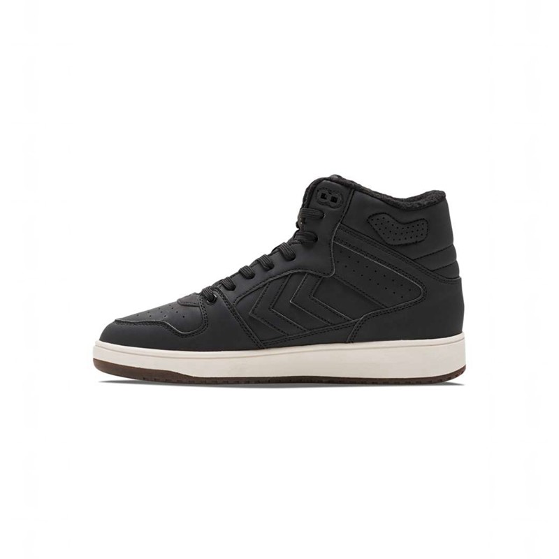 Pánské Tenisky Hummel St. Power Play Mid Winter Černé | 553681-893