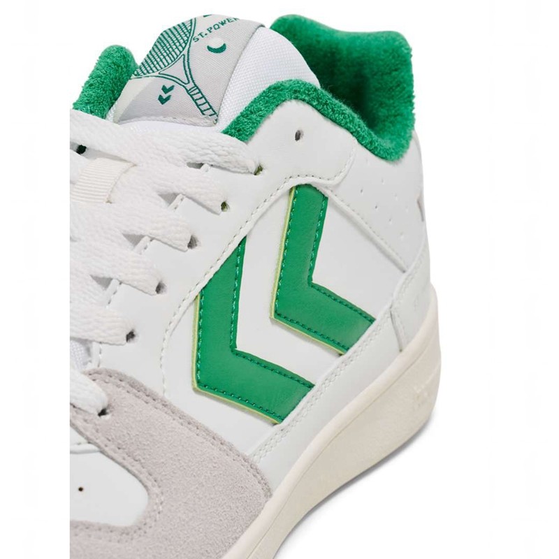 Pánské Tenisky Hummel St. Power Play Pl Bílé | 880242-227