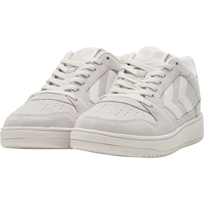 Pánské Tenisky Hummel St. Power Play Suede Šedé | 952563-323