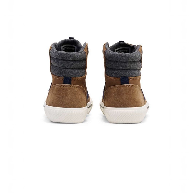 Pánské Tenisky Hummel Stadil High Winter Hnědé | 421815-193