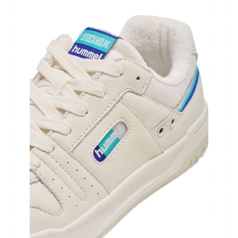 Pánské Tenisky Hummel Stockholm Lx-e Archive Bílé | 721586-238