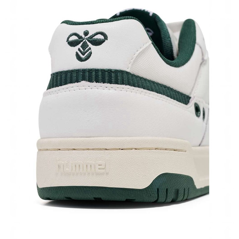 Pánské Tenisky Hummel Stockholm Lx-e Bílé | 178476-117