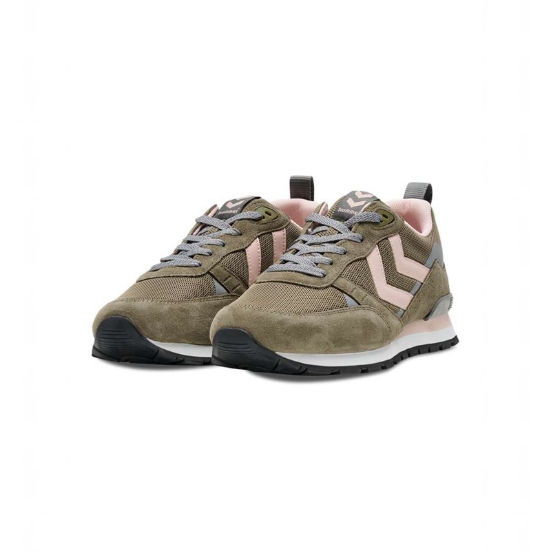 Pánské Tenisky Hummel Thor Olivy Zelené | 869954-320
