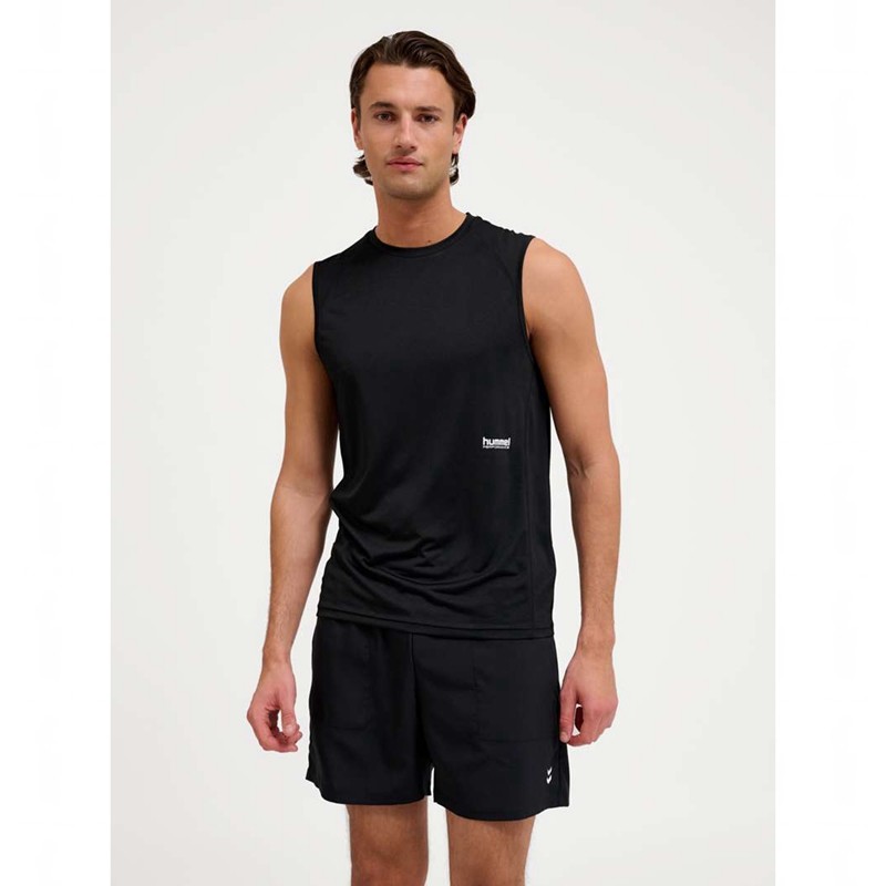 Pánské Tílko Hummel Pulse Workout Černé | 064077-246