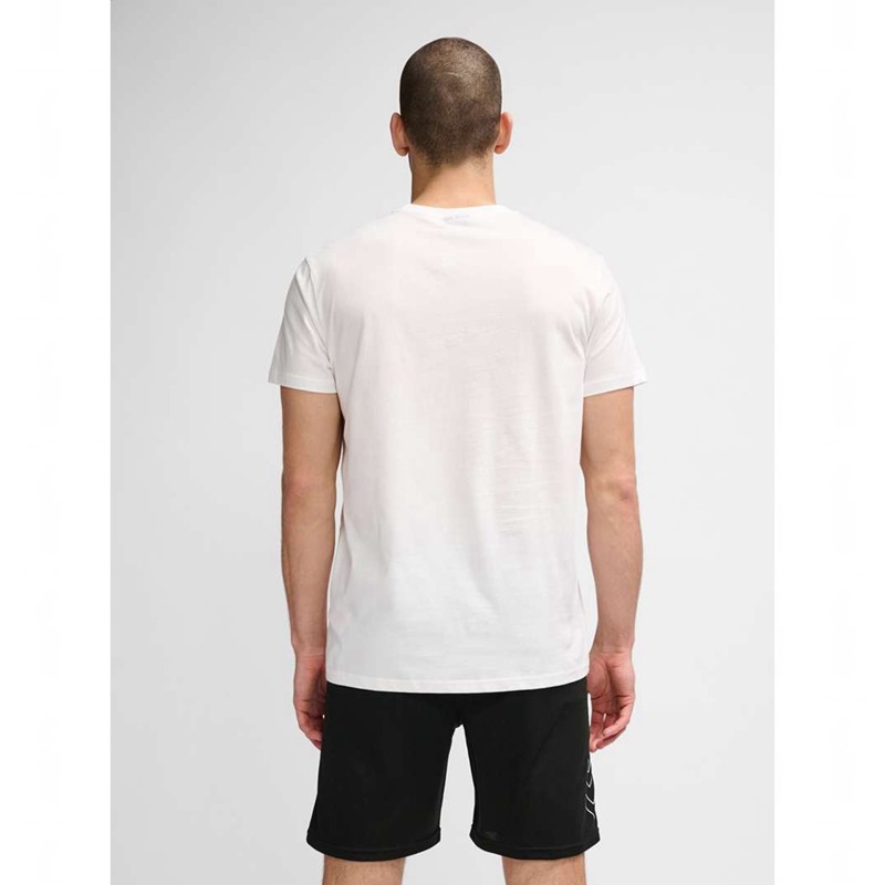 Pánské Tričko Hummel Active Circle Co S/S Bílé | 384768-891