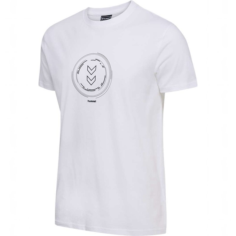 Pánské Tričko Hummel Active Circle Co S/S Bílé | 384768-891
