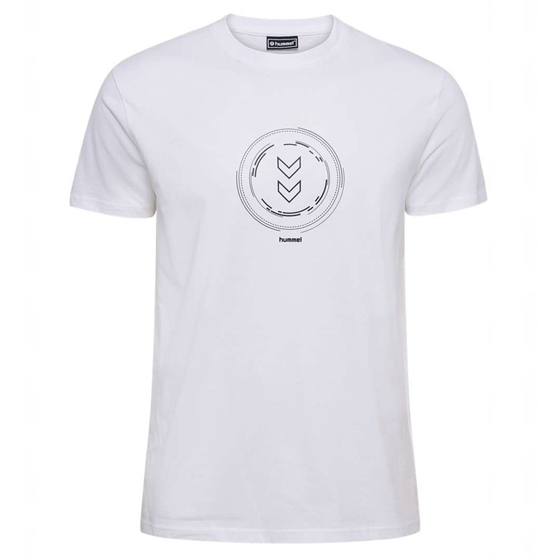 Pánské Tričko Hummel Active Circle Co S/S Bílé | 384768-891