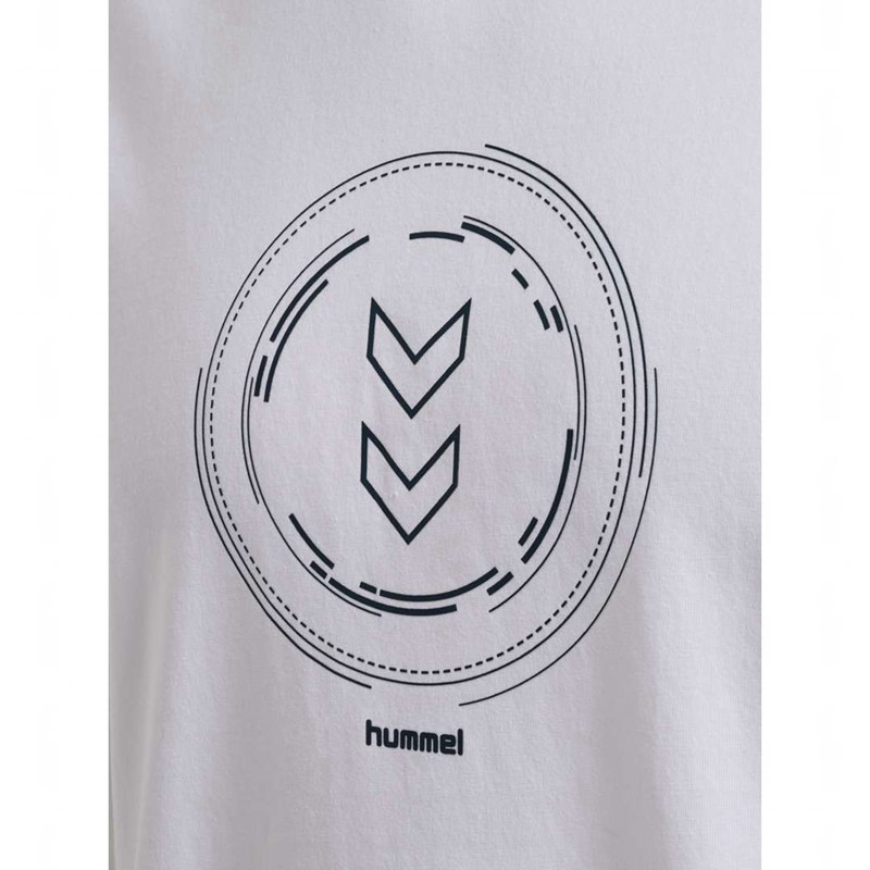 Pánské Tričko Hummel Active Circle Co S/S Bílé | 384768-891