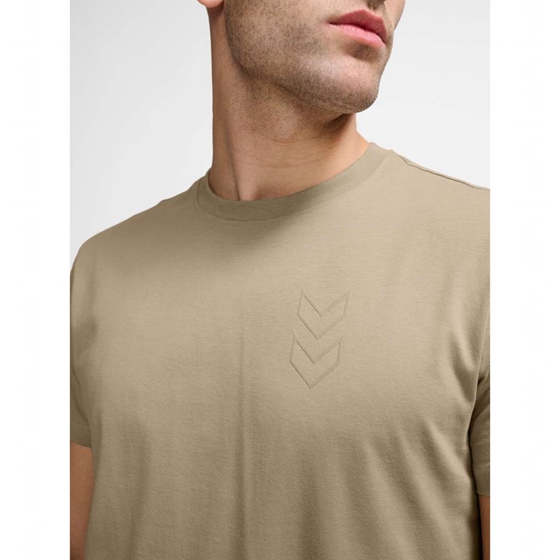 Pánské Tričko Hummel Active Co S/S Béžový | 964882-431