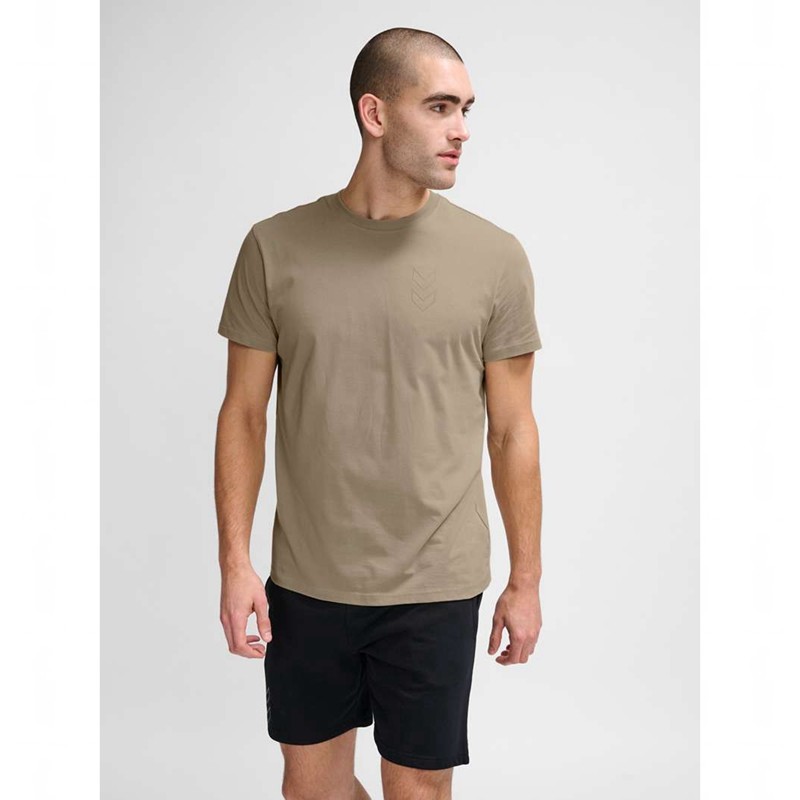 Pánské Tričko Hummel Active Co S/S Béžový | 964882-431