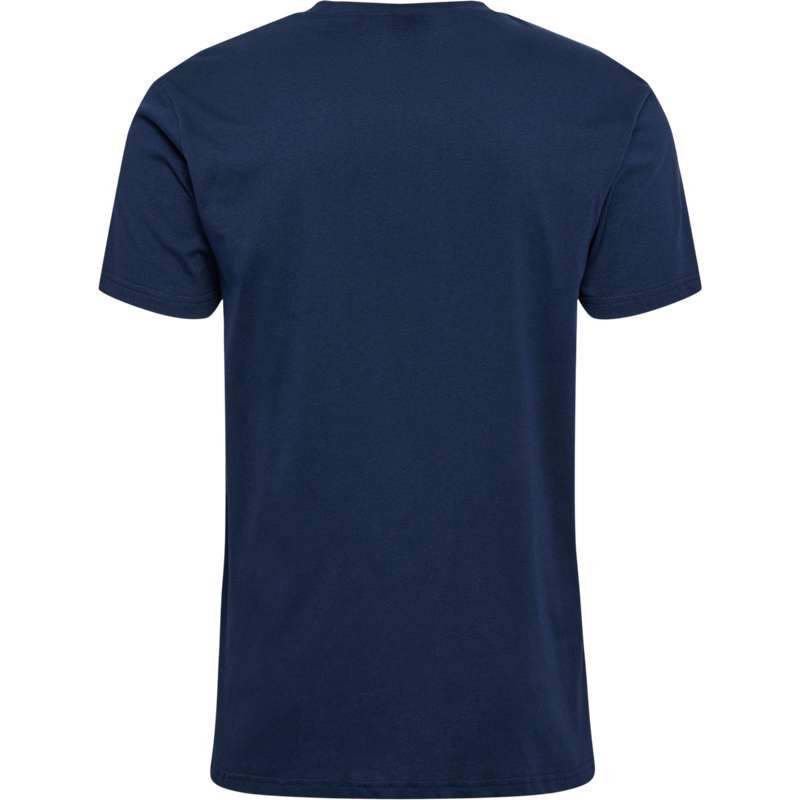 Pánské Tričko Hummel Active Stripe Co S/S Tmavě Blankyt | 939550-575